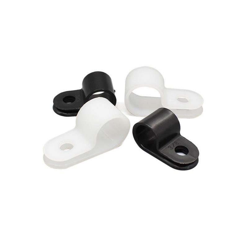 

UC R-Type Wire Clamp: Insulated Wire Clip & Organizer