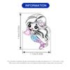 Orstarry 925 Silber Cartoonfigur Meerjungfrau Original Anhänger Armband Charms Passend Schmuck Party Perlen DIY Feine Geschenke