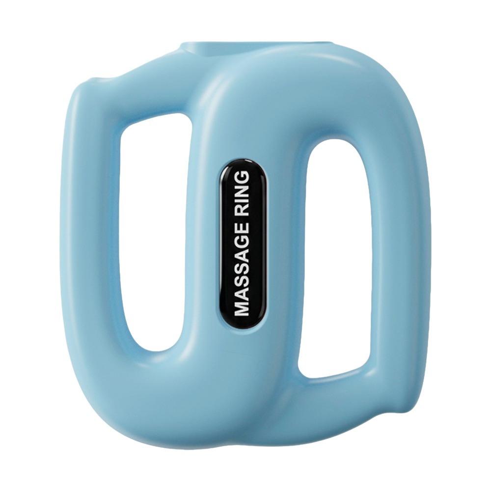 Vibration Fascia Massage Ring Multifunctional Muscle Handheld Massager Abdomen синий