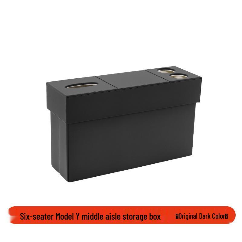 Tesla Model Y Six-Seater Second Row Middle Aisle Storage Box - Interior Accessory