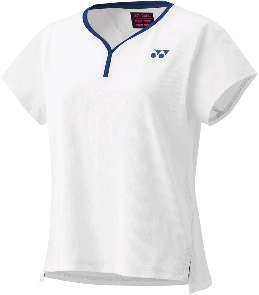 Yonex Game Shirt Game Shirt 20837 White L Women's (011)