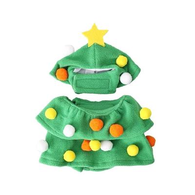 Dog Outfit Dress Costume Halloween Pet Cosplay Christmas Tree Theme