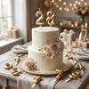 3D Number Cake Decorating Candle Glitter Birthday Candles Digital Candle Cake Topper Birthday Party Wedding Cake Decor