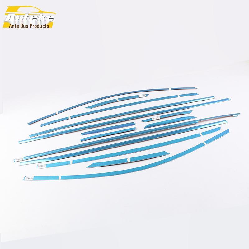 Yixuan Window Trim & Body Glass Scratch-Resistant Stainless Steel Decorative Strip - Fits 20 Models