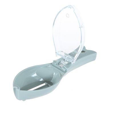 Pearliky All Plastic Fish Scales Remover Cleaner Skinner Scaler With Cap Fast Cleaning Fish Skin Descaler Plastic Kitchen Fish Tools