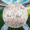 Custom Name Personalized Crayon Shin Print Size 5 Soccer Ball Training & Match Football, for Team, Kicking, Gift for Football
