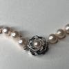 Used Strong Akoya Pearl 8.3-8.5mm Genuine Pearl Pearl Necklace 43cm Pearl Jewelry Certificate of Authenticity Included