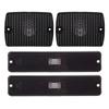 4PC Side Marker Light and Turn Signal Light Housings 56001378 Replacement for   YJ
