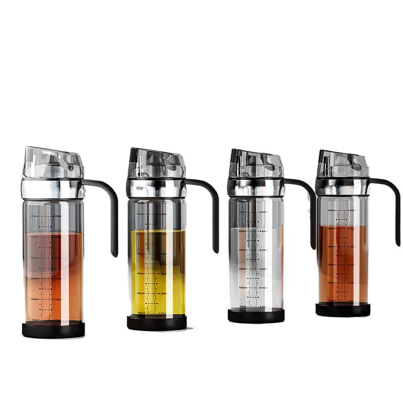 Automatic Drip-Free Glass Oil Dispenser