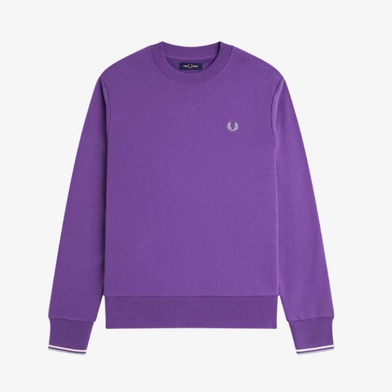 Fred Perry [podstawowy] Bluza z okrągłym dekoltem   Emersist Afpm2437535 W95