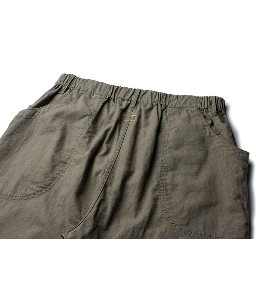 Deoleseukyu Linen Cotton Domingo Pants [Vintage Khaki]