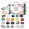 Advent Calendar 2023 24 Days Minerals & Fossils Advent Calendar Crystals Christmas Calendar Enthusiasts Rock Collection