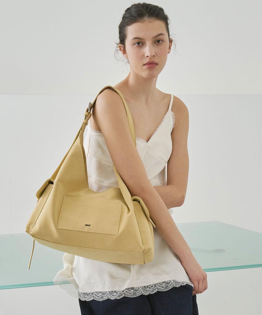 Mur Noma Pocket Hobo Bag (7Color)