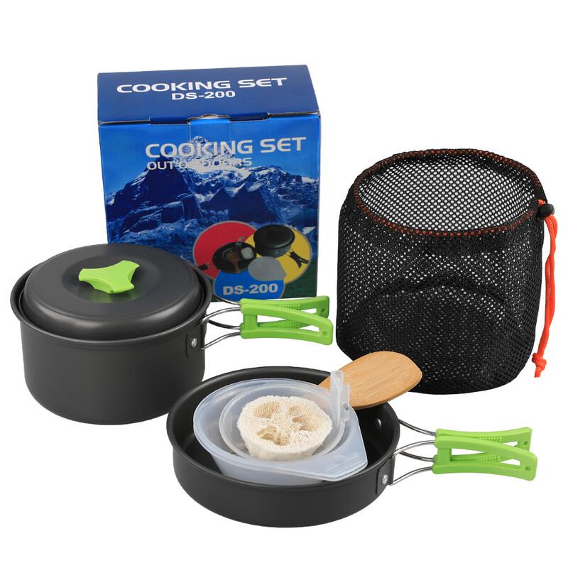 UOSU DS-200 Portable Non-stick Camping Cookware Set