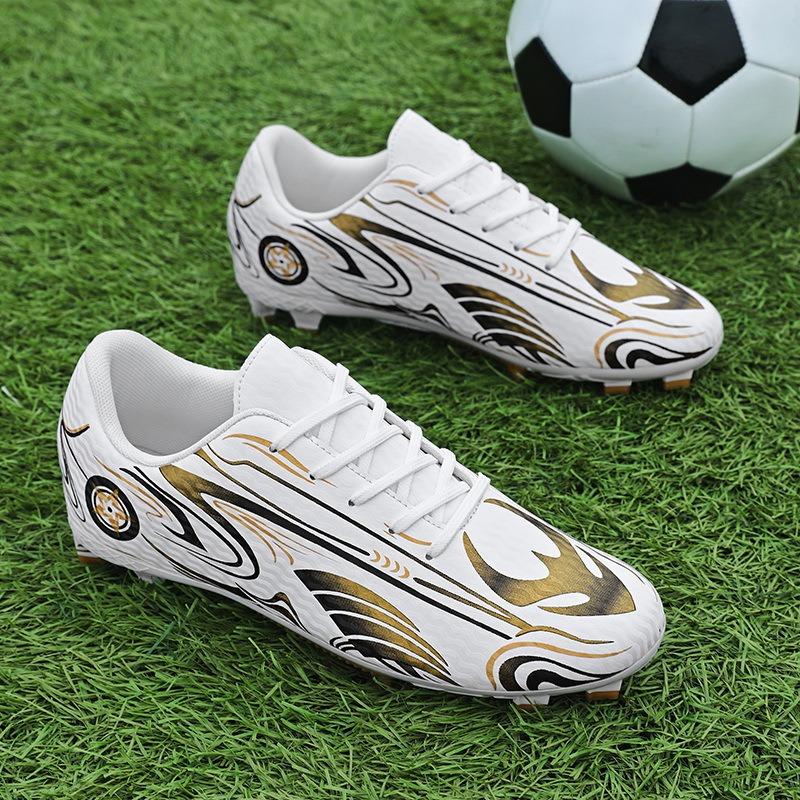 Kids Non Slip Long Short Stud Football Training Shoes
