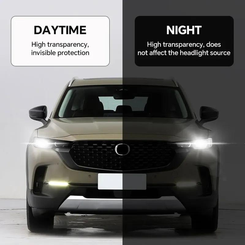 Pre-cut PPF TPU Car Headlight Rearview B C Pillars Protection Film For Mazda CX-50 CX50 -2025 Clear Anti Scratch Resistant