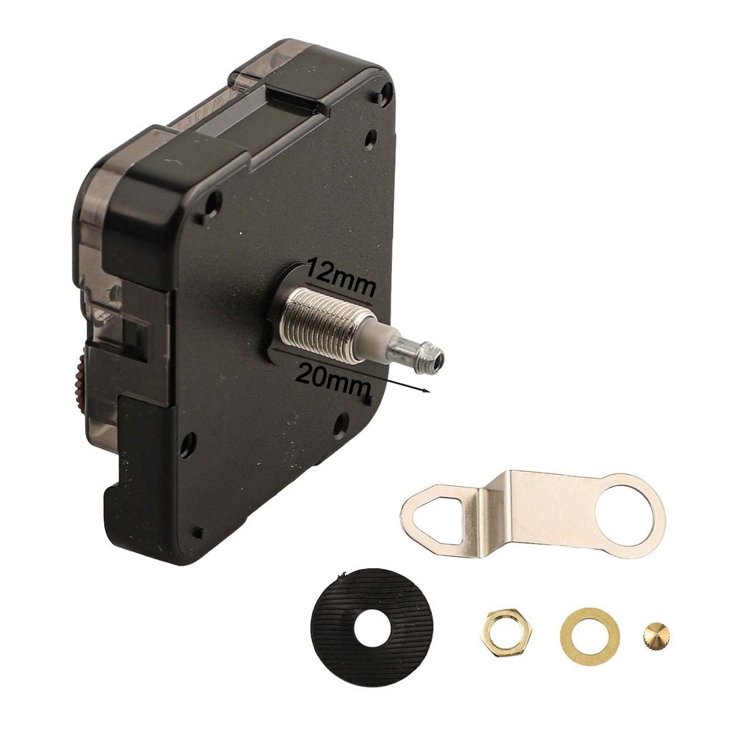 Simplified Installation Process with This Silent Wall Clock Mechanism Set