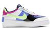 Nike Air Force 1 Low Shadow White Sapphire Barely Volt Women's CJ1641-100