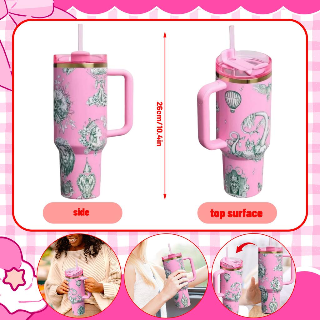 40oz Standard Packaging Portable  304 Stainless Steel Large Capacity  Mug High-value Car  Mug