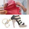 Rhinestone Keychain High Heeled Shoe Shape Cute Jewelry Bag Purse Pendant Accessories
