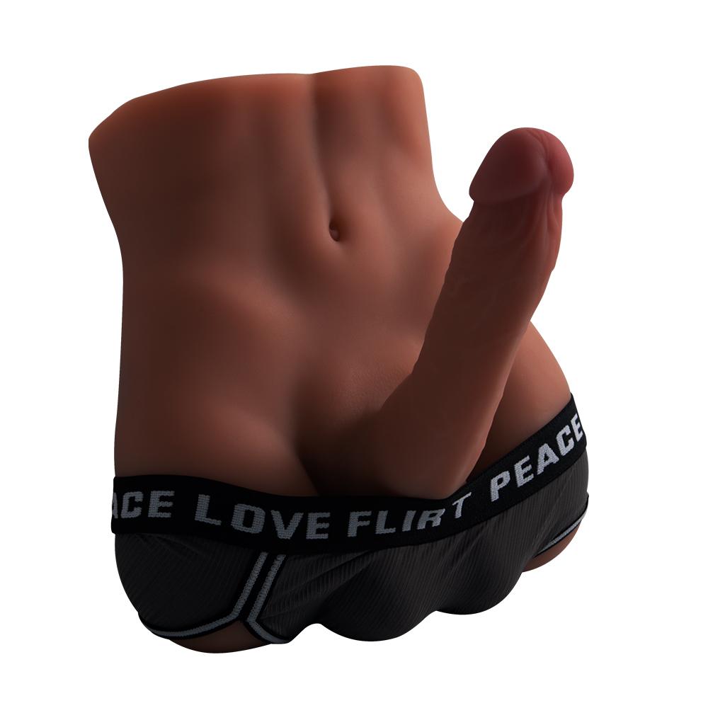 Half Body Silicone Sex Doll Realistic Dildo Big Penis for Women Female Adult Toy Masturbator Products