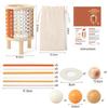 Kids Balance Tower Pick Up Wooden Sticks Social Board Game Logic Thinking Challenge Brain Game Math Count Intellectual Toy Gift