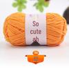 Medium Thick Chenille Yarn for Handmade Crochet Bags & Dolls