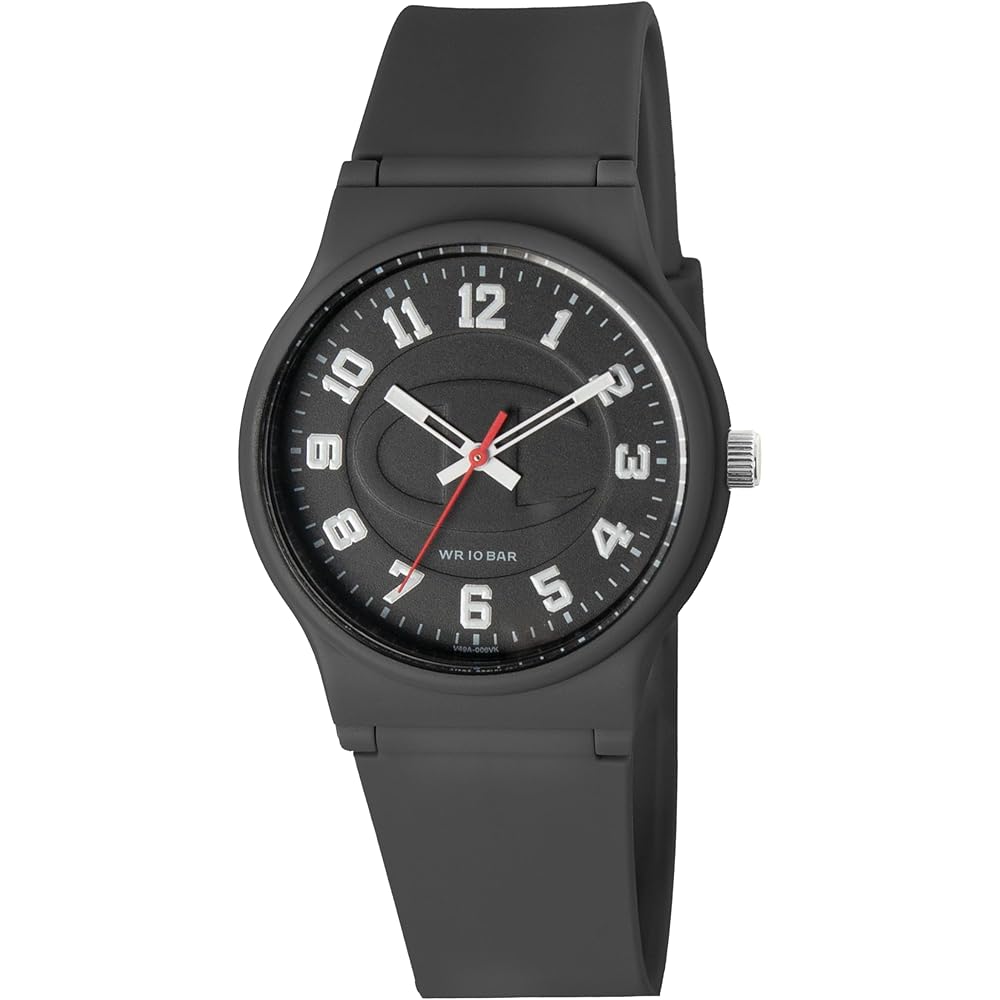 Citizen QQ Champion Analog Watch 10 ATM Water Resistant Black with Resin Band for Men and Women