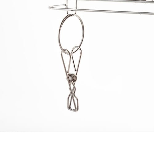 CAINZ Anti-Tangle Stainless Steel Hanger, 20 Hangers, 35cm Wide x 24cm Deep x 30cm High, for Laundry, Laundry, and Drying.
