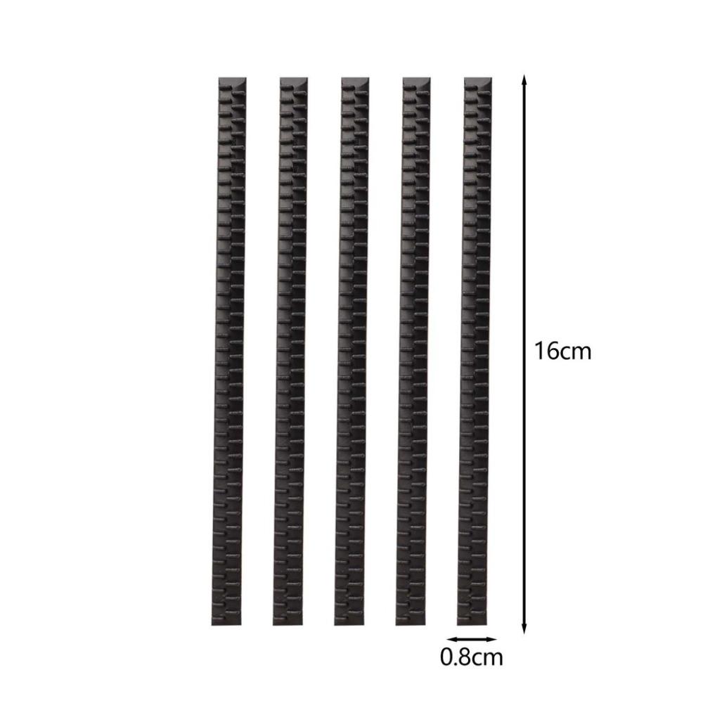 5Pcs Black Headband Anti-slip Strip Hairpin Anti Slip Teeth  Hairband Manufacture Accessories
