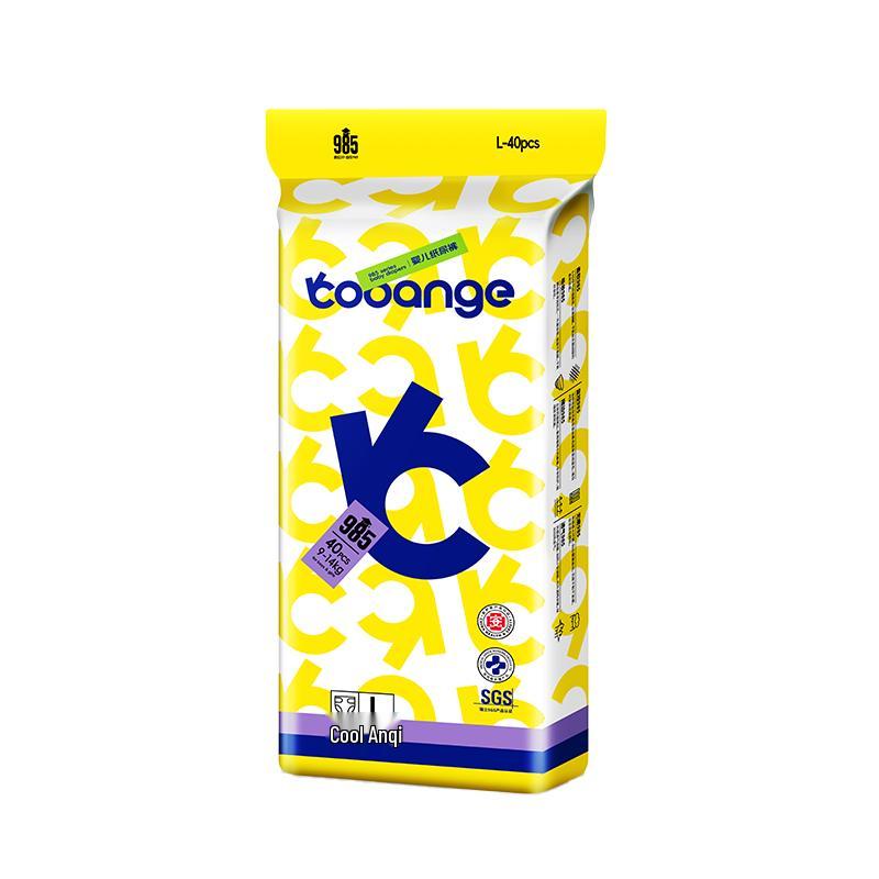 COOANGE 985 Подгузники для младенцев с ощущением голой кожи, мгновенно впитывающие