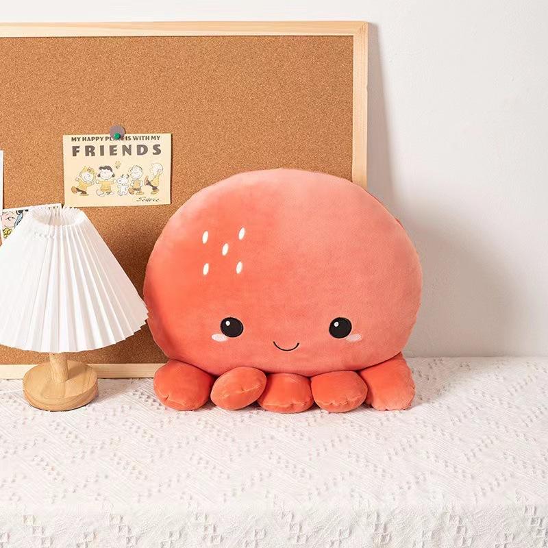Crab Pillow Cushion Pillow Backrest Cushion Sofa Living Room Car Office Car Headboard Cute Bed Sleeping on Bed