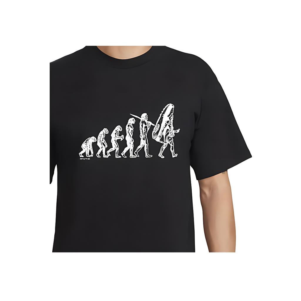 Nike Geometrisk mønster Løs T-skjorte med korte ermer Herretopper Svart FN4255-010