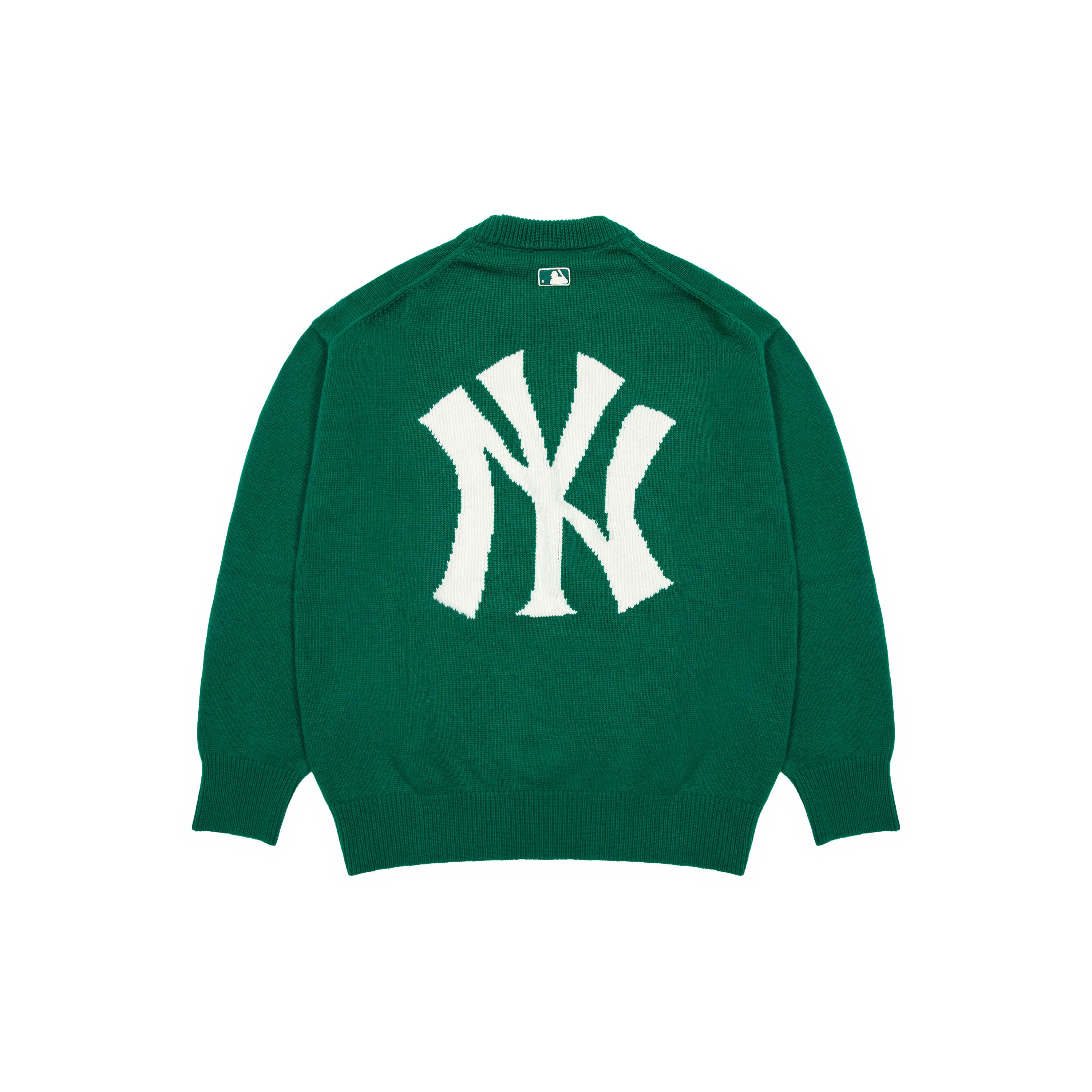 MLB New York Yankees Sweaters Unisex Green Crew Neck Moderate Other 3AKPB0126-50GNS S
