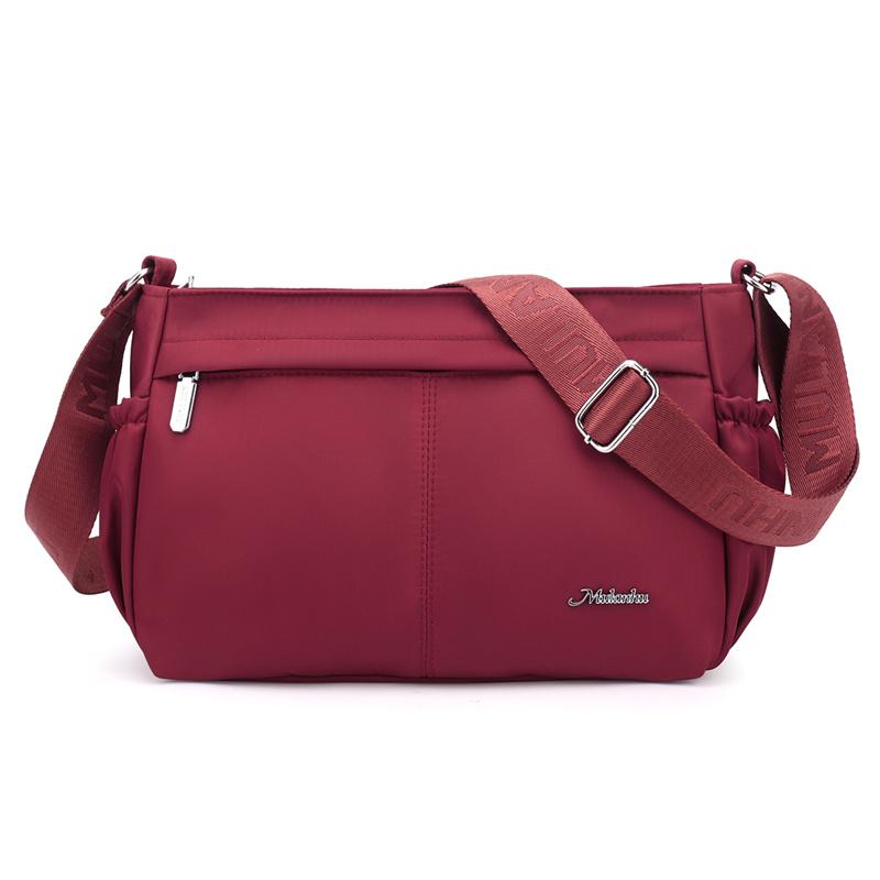 

Женская сумка через плечо, однотонная, для поездок на работу, большая вместимость, сумка через плечо, маленькая квадратная сумка для матери красный