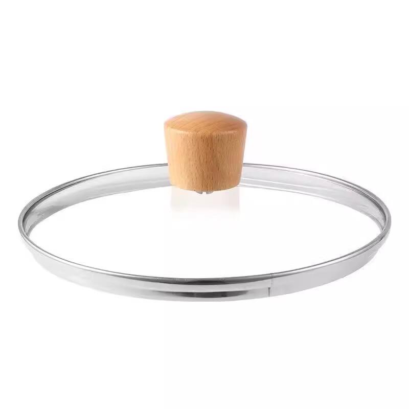 Универсальная крышка для кастрюли из закаленного стекла Wutuo