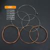 IRIN A108 Folk Guitar Metal String Folk Basic Replacement Guitar Strings for Acoustic Folk Practice Accessories Strings, 6-Piece Set, Strings, Guitar,
