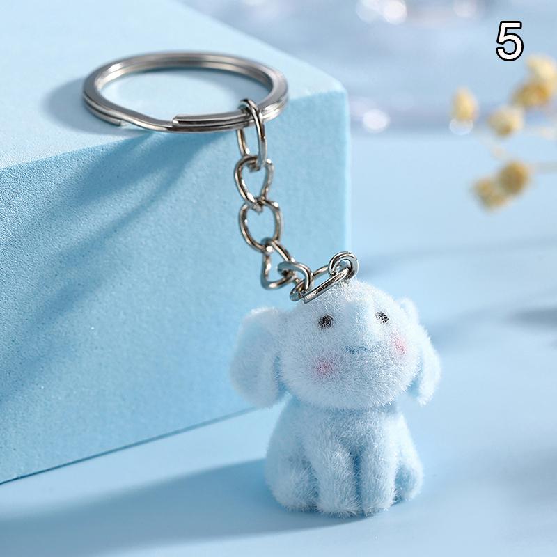 

Милый 3D Флокированный Котенок Слоненок Брелок Смола Кошка Пара Подвеска для Мобильного Телефона Автомобильный Брелок Шармы для Наушников Рюкзака Украшение для Сумки