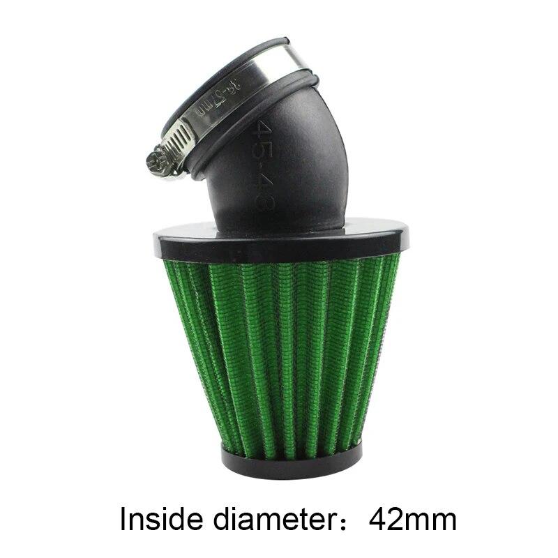 Universal 28mm 35mm 38mm 42mm 45mm 48mm Pilzkopf Motorrad Vergaser Luftfilter für ATV Dirt Bike Scooter
