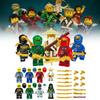 Mini Ninjago Figure Toy Building Block Set Kids Early Educational Durable Gift