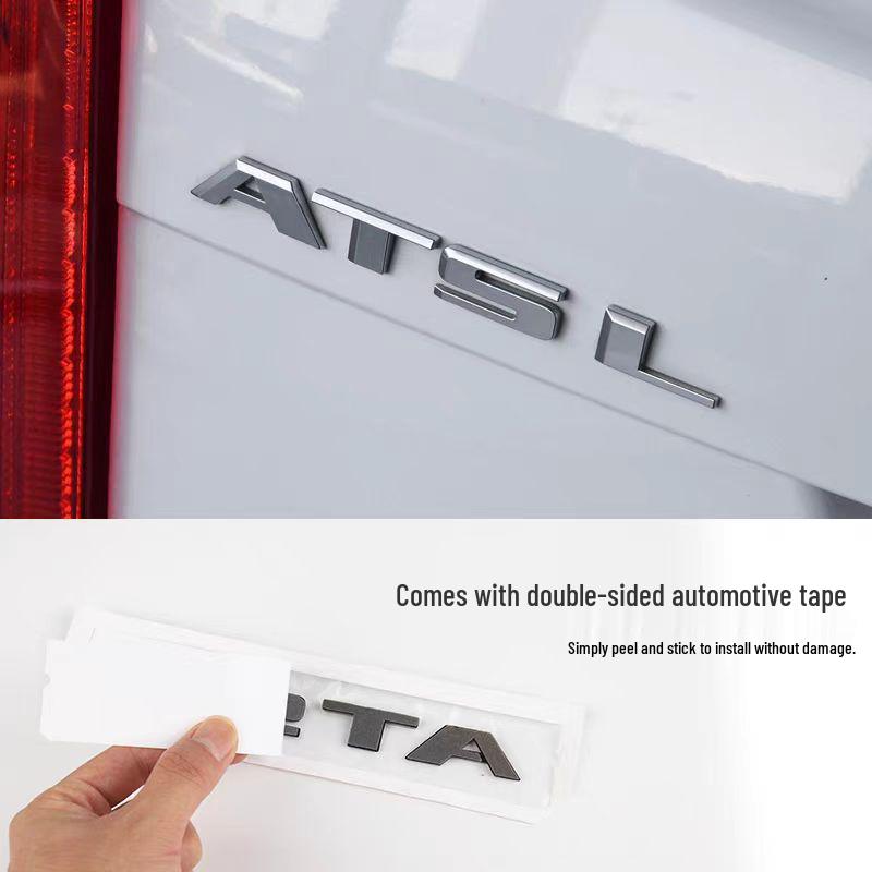 Cadillac XT4 XT5 CT5 XT6 CT6 XTS ATSL Car Rear Emblem Modification Kit