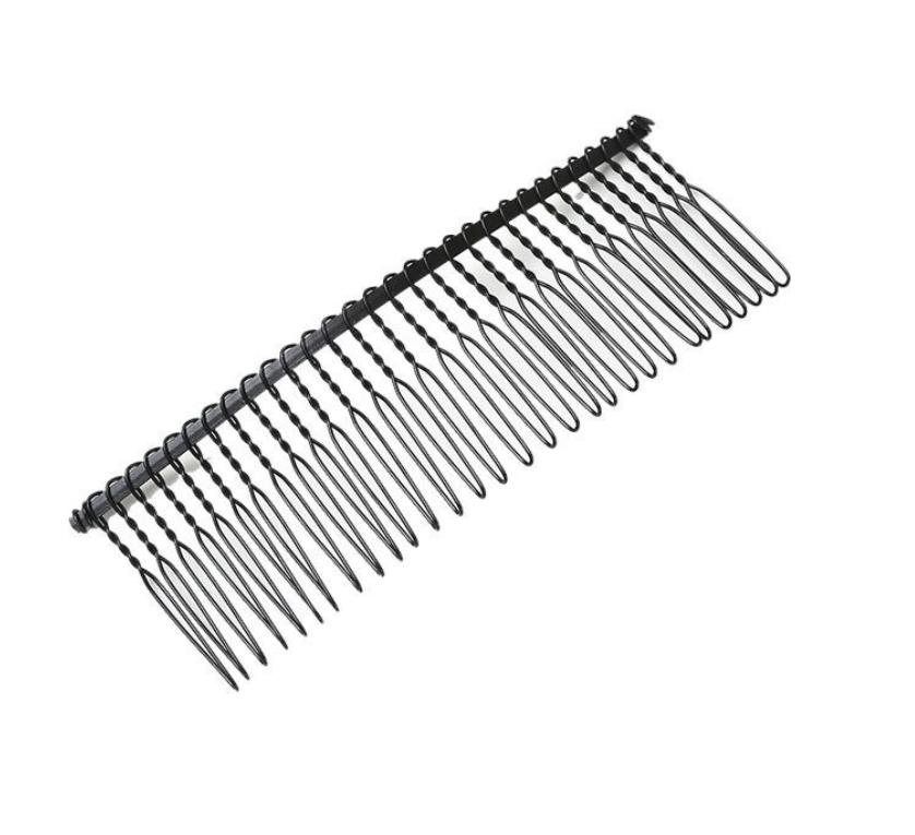 Invisible Broken Hair Hairpin Adult Tiara Tools Roll Curve Needle Bangs Fixed Insert Comb Professional Styling Accessories