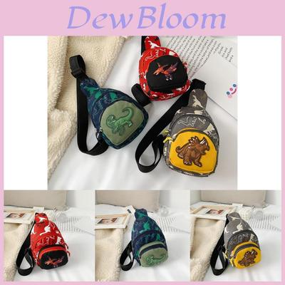 Stylish Kids Dinosaur Crossbody Waist Bag For Boys Breathable Waterproof And Durable Design