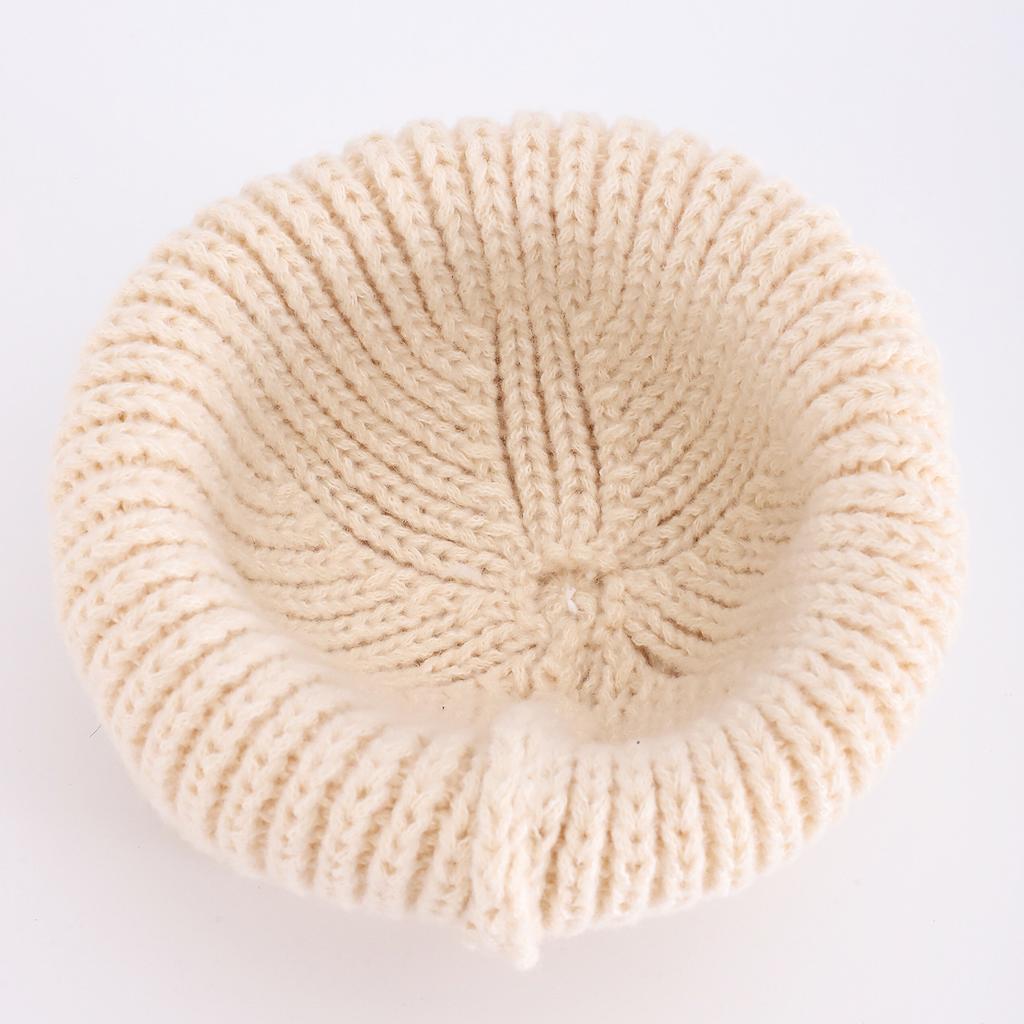 Autumn And Winter Women'S Winter Thickened Warm Men'S Knitted Hats Casual Versatile Big Head Circumference Showing Small Face Wool Hats