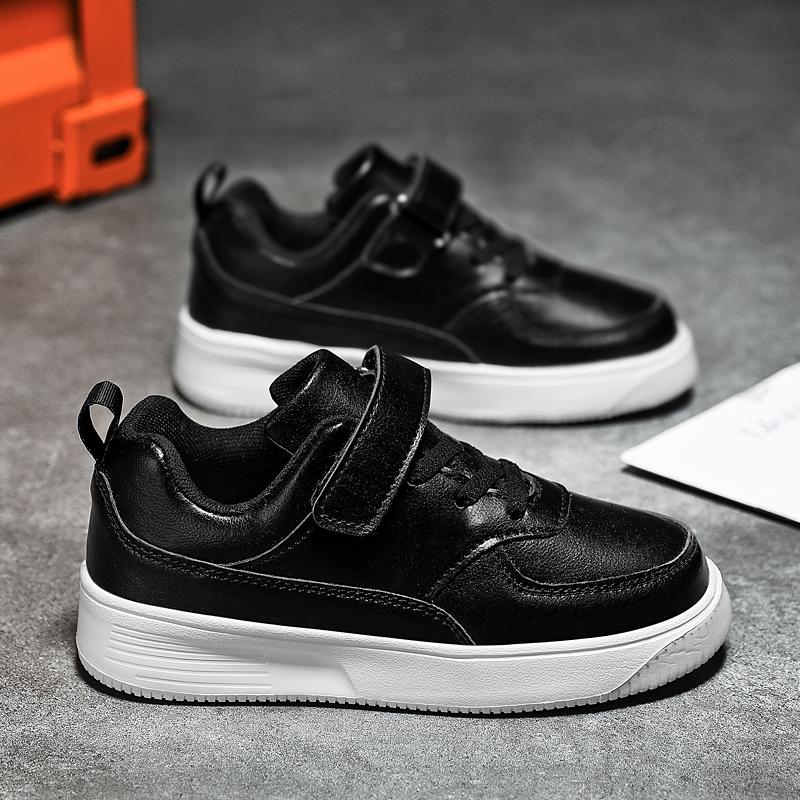 Kinder Sportschuhe Kinder Weiße Sportschuhe PU Wasserdicht Ultraleicht Mädchen Sportschuhe