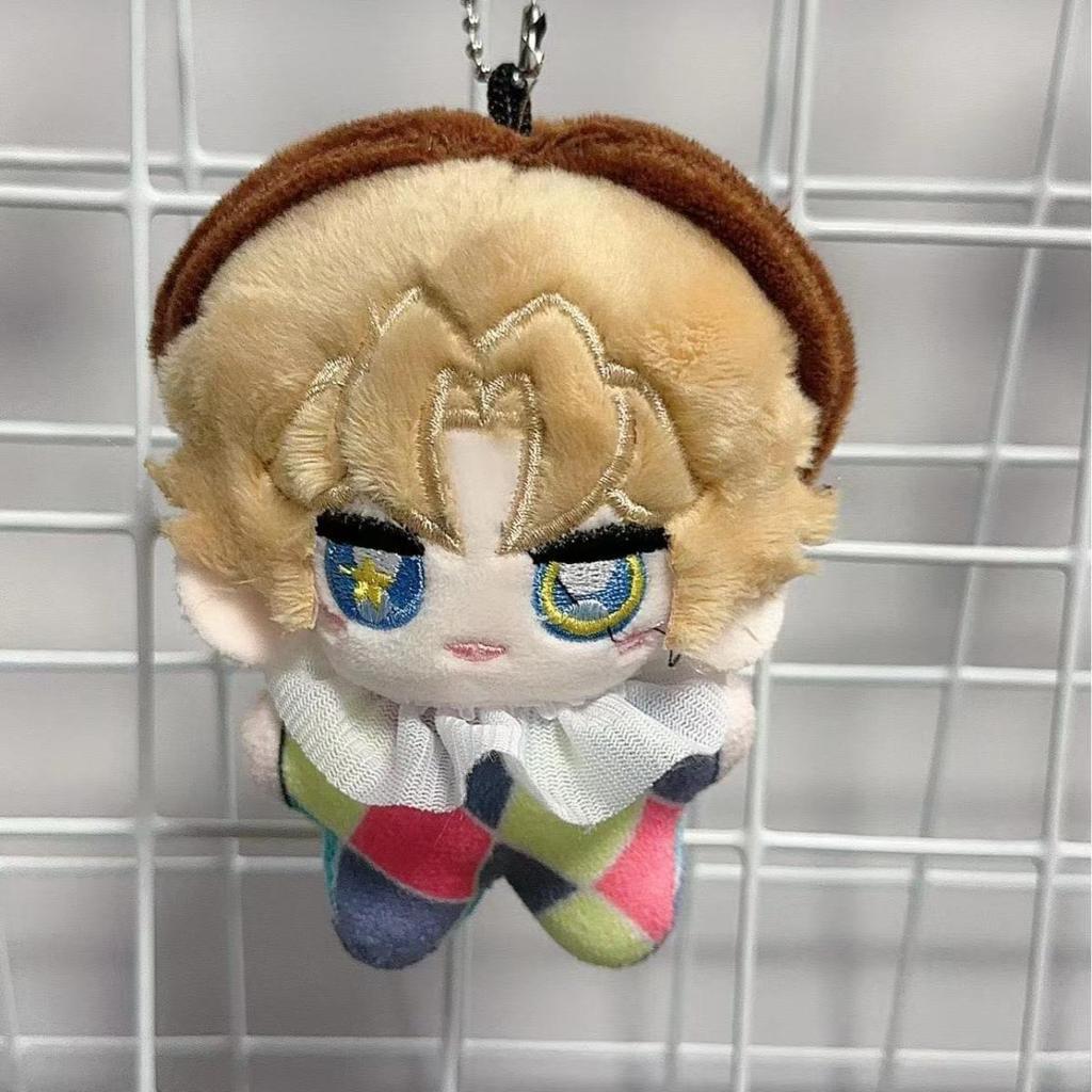 10cm Identity V Plush Toy Cosplay Pendant Doll Embalmer Gardener Mercenary Photographer Anime Soft Plushie KeyChain Xmas Gifts