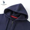 U.S. Polo Assn. Men's Hooded Zip-Up Cardigan