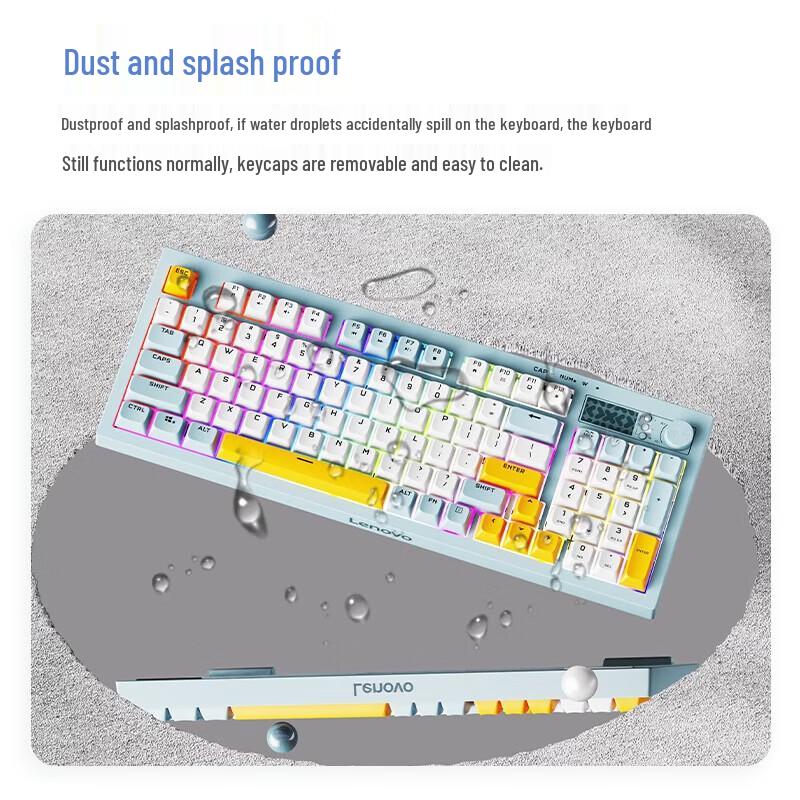 Lenovo K2 Gasket Wired Silent Keyboard