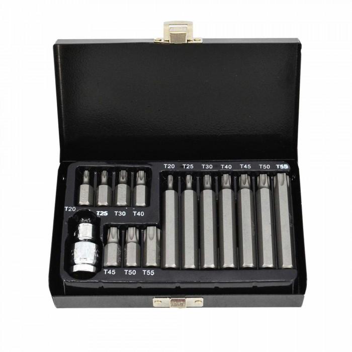 AW Tools Black Line Torx Bits Set (Pack of 15)