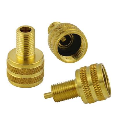 Tyre Valve Adapter Reducer Cap Cat Loader Earth Mover EM Truck Wheel Large Bore Tractor Copper Tire Valve Converter